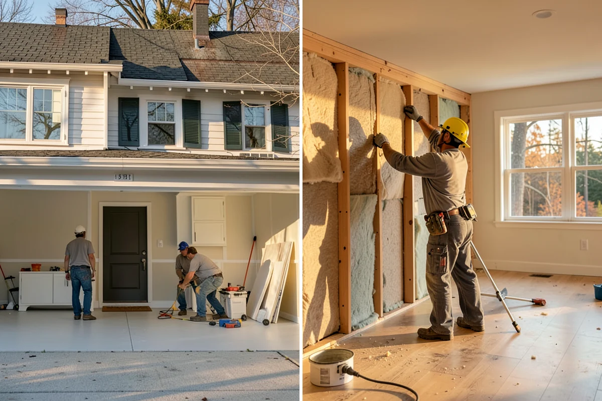 Covered Porch Construction in Federal Way, King County, WA - Design the covered porch and roofline
