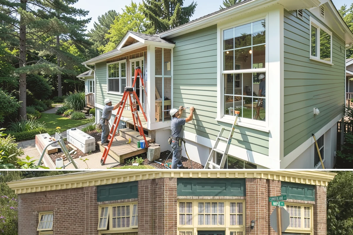 Covered Porch Construction in Hamilton, Skagit County, WA - Roof tie-ins are safest during the dry summer window when your home's wall stays protected during construction.