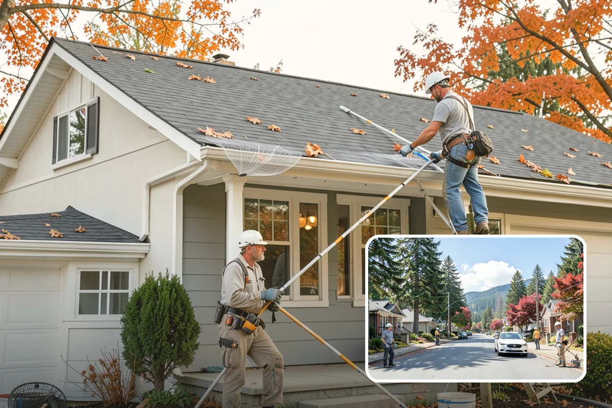 Covered Porch Construction in Hunts Point, King County, WA - Provides year-round shelter from rain