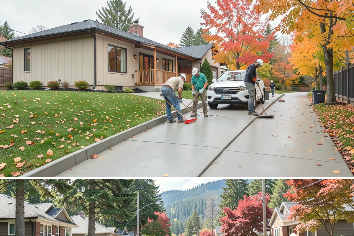 Covered Porch Construction in Hunts Point, King County, WA - Roof tie-ins are safest during the dry summer window when your home's wall stays protected during construction.
