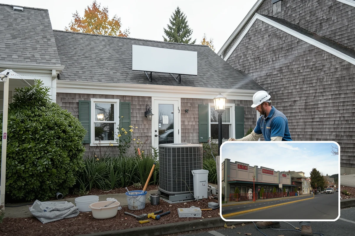 Covered Porch Construction in Issaquah, King County, WA - Provides year-round shelter from rain