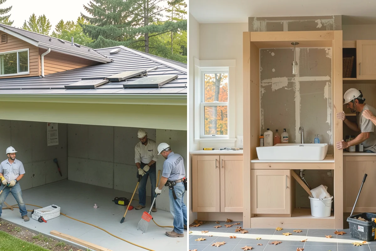 Covered Porch Construction in Issaquah, King County, WA - Design the covered porch and roofline
