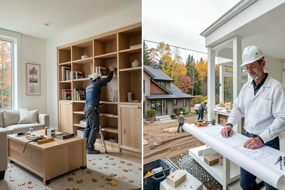 Covered Porch Construction in Kenmore, King County, WA - Design the covered porch and roofline