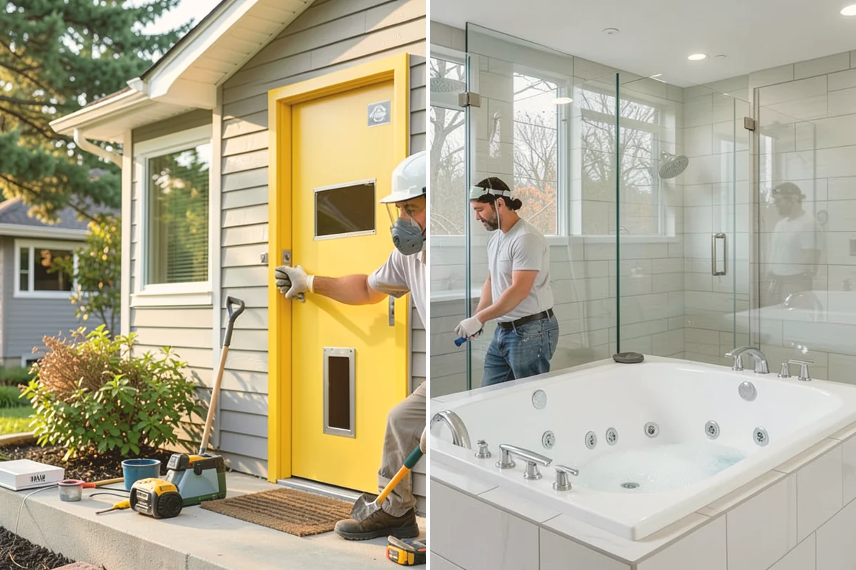 Covered Porch Construction in Kent, King County, WA - Design the covered porch and roofline