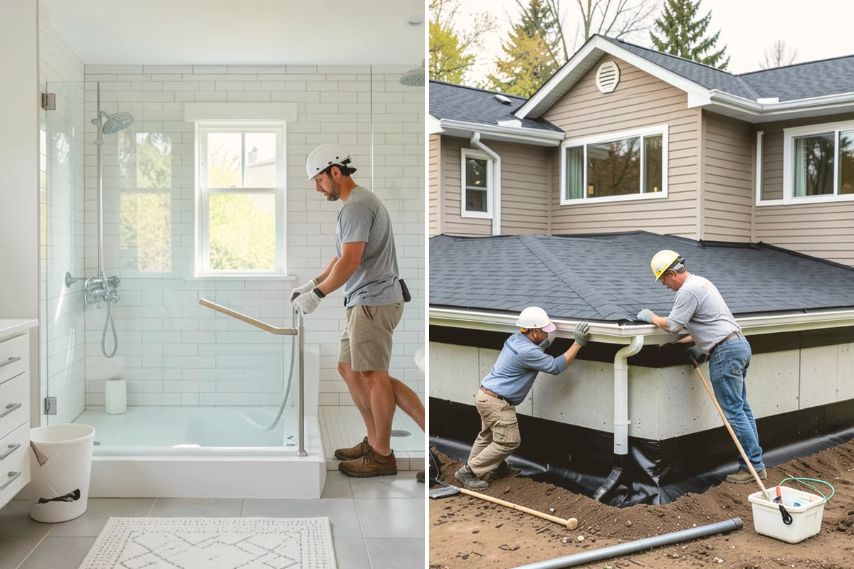 Covered Porch Construction in Milton, King County, WA - Design the covered porch and roofline