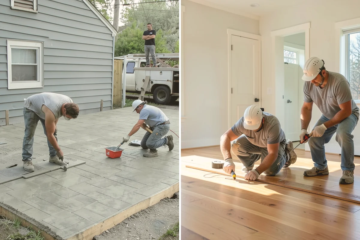 Covered Porch Construction in Newcastle, King County, WA - Design the covered porch and roofline