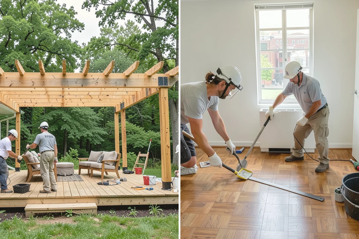 Covered Porch Construction in North Bend, King County, WA - Design the covered porch and roofline