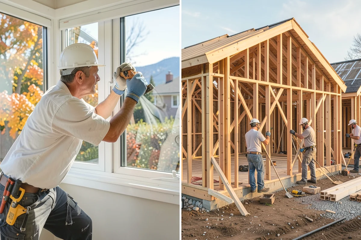 Covered Porch Construction in Oak Harbor, Island County, WA - Design the covered porch and roofline