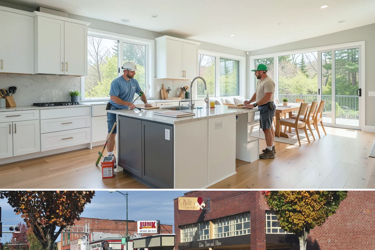 Covered Porch Construction in Puyallup, Pierce County, WA - Roof tie-ins are safest during the dry summer window when your home's wall stays protected during construction.