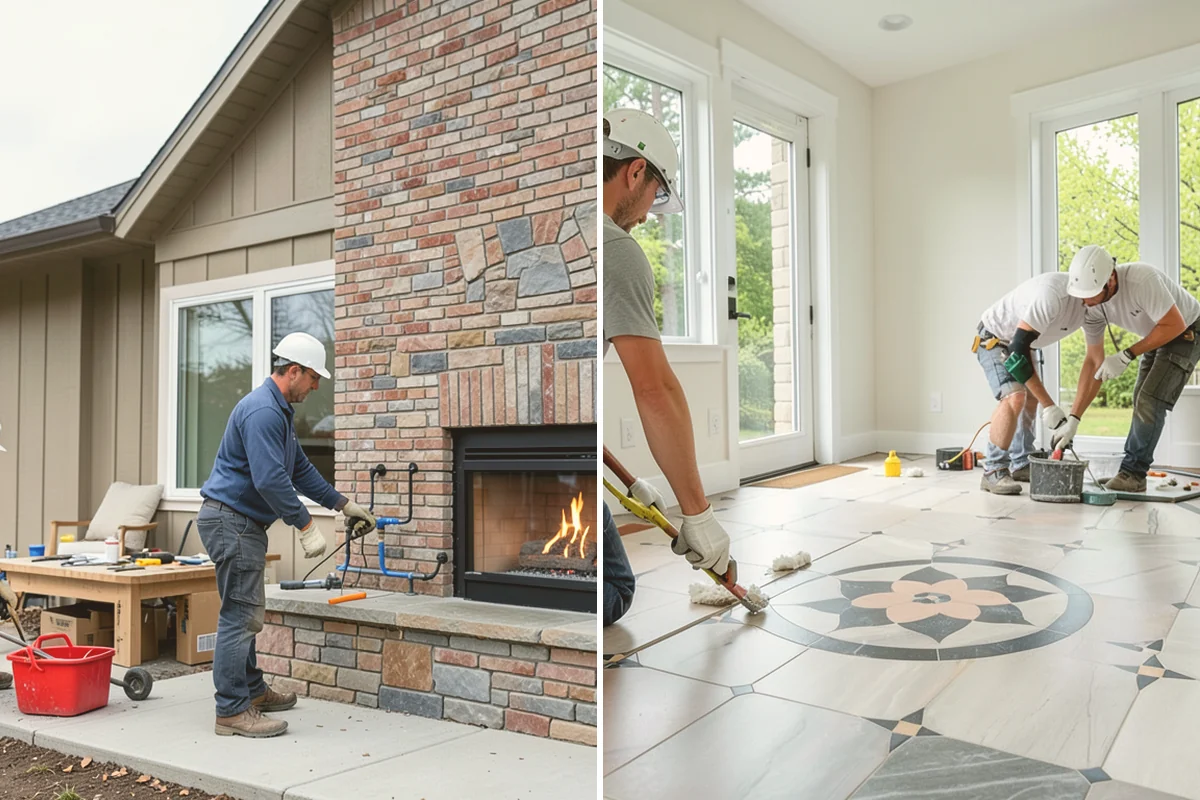 Covered Porch Construction in Sammamish, King County, WA - Design the covered porch and roofline