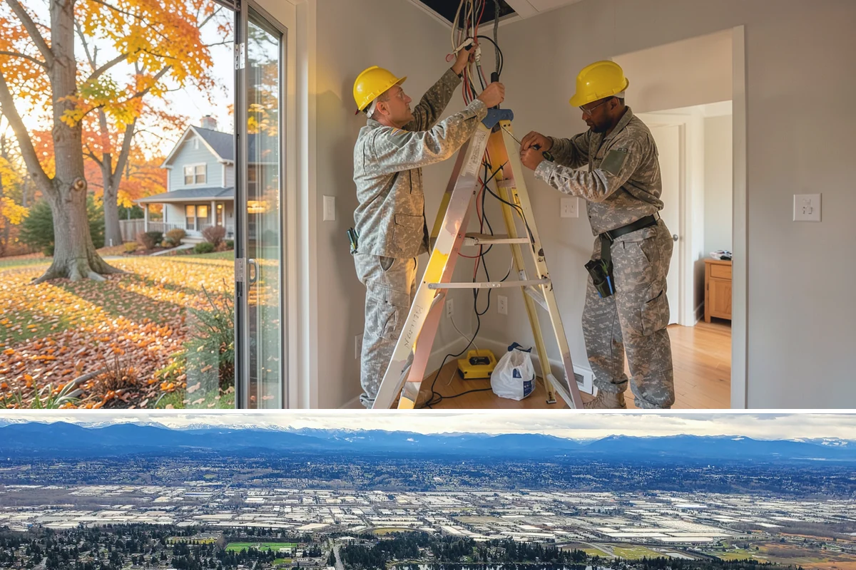 Covered Porch Construction in SeaTac, King County, WA - Roof tie-ins are safest during the dry summer window when your home's wall stays protected during construction.