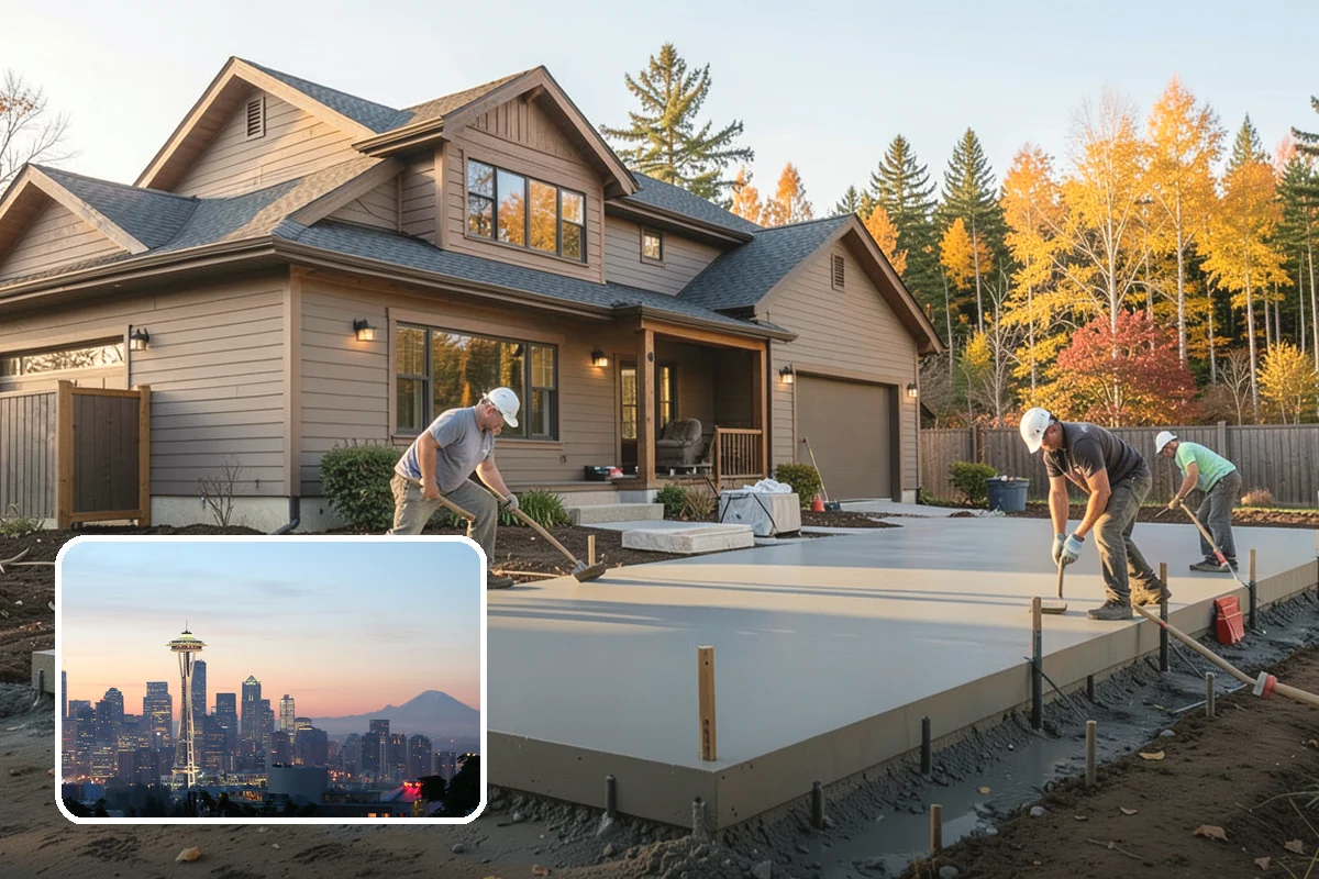 Covered Porch Construction in Seattle, King County, WA - Provides year-round shelter from rain