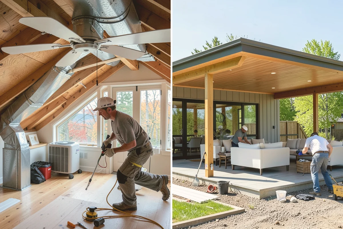 Covered Porch Construction in Stanwood, Snohomish County, WA - Design the covered porch and roofline