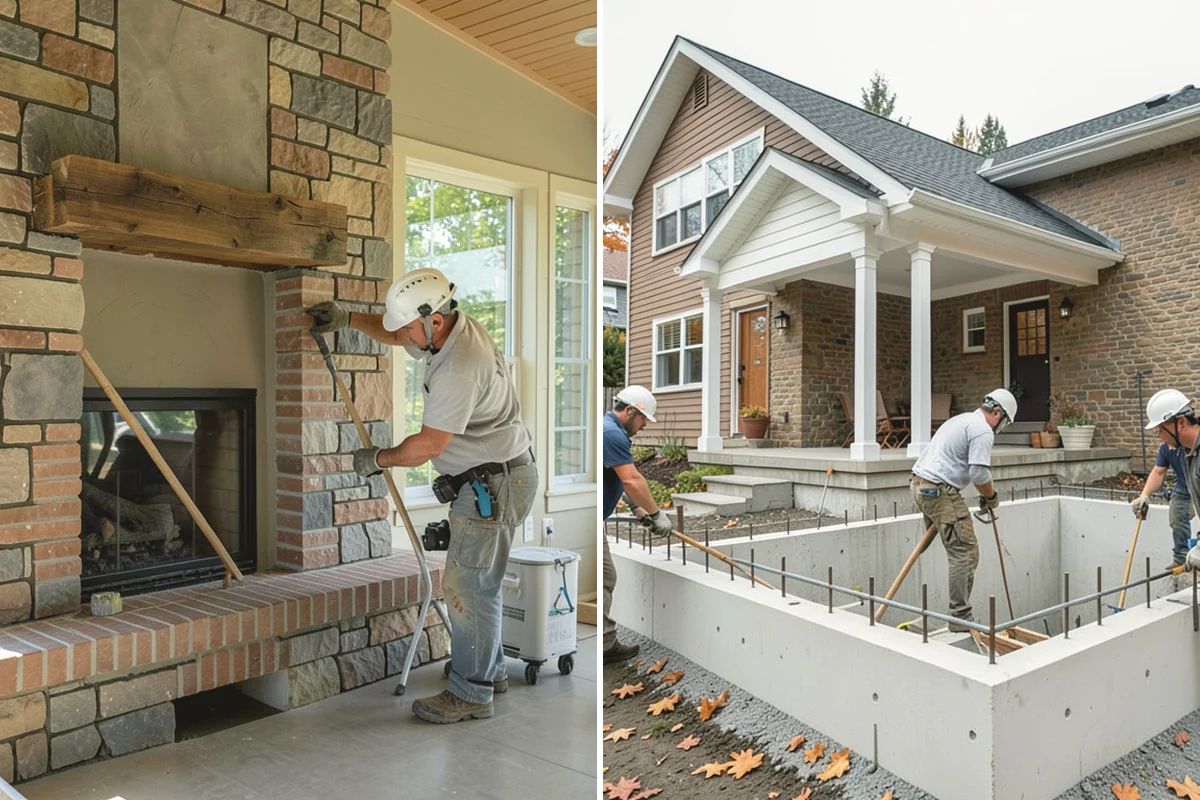 Covered Porch Construction in Tacoma, Pierce County, WA - Design the covered porch and roofline