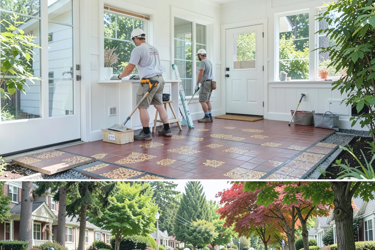 Craft Room Remodeling in Beaux Arts Village, King County, WA - Craft room remodels are cozy interior projects perfect for the rainy season.