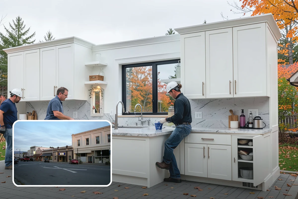 Craft Room Remodeling in Burlington, Skagit County, WA - Abundant custom storage for supplies and tools