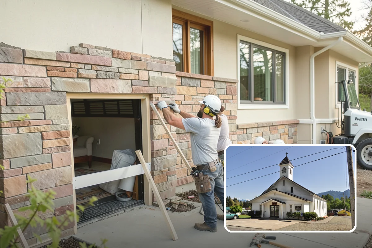 Craft Room Remodeling in Concrete, Skagit County, WA - Abundant custom storage for supplies and tools