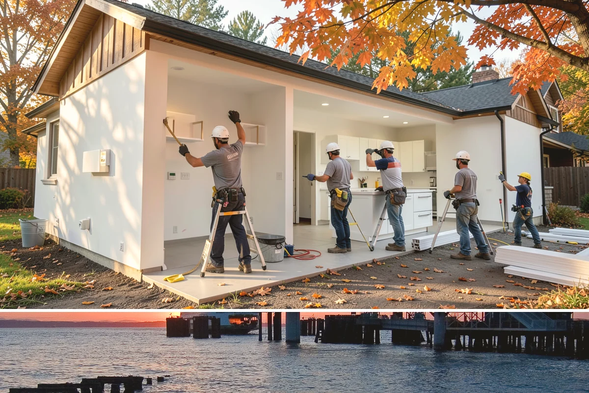 Craft Room Remodeling in Edmonds, Snohomish County, WA - Craft room remodels are cozy interior projects perfect for the rainy season.