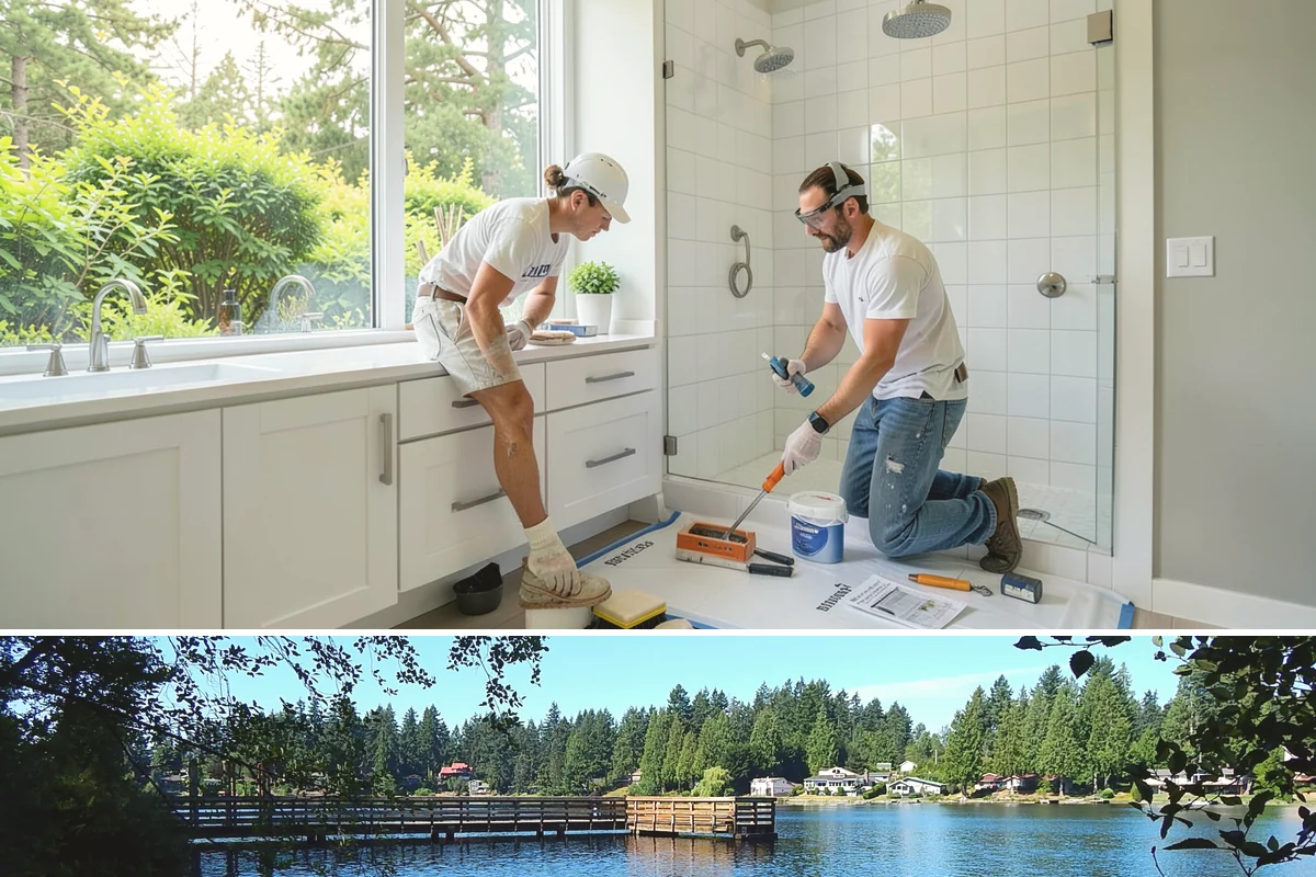 Craft Room Remodeling in Federal Way, King County, WA - Craft room remodels are cozy interior projects perfect for the rainy season.