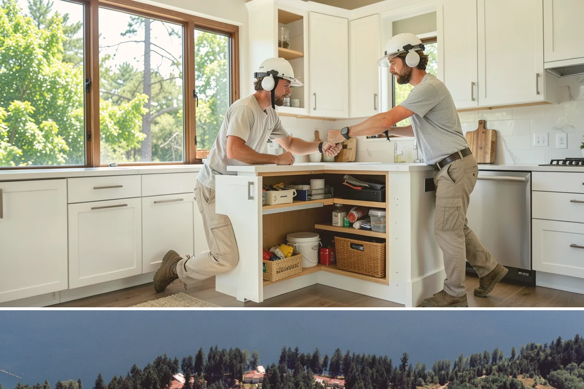 Craft Room Remodeling in Lakewood, Pierce County, WA - Craft room remodels are cozy interior projects perfect for the rainy season.