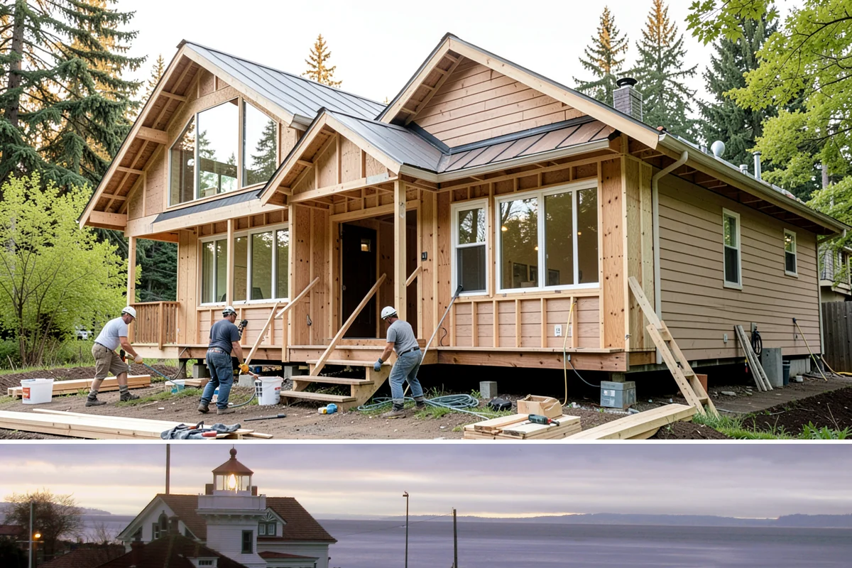 Craft Room Remodeling in Mukilteo, Snohomish County, WA - Craft room remodels are cozy interior projects perfect for the rainy season.
