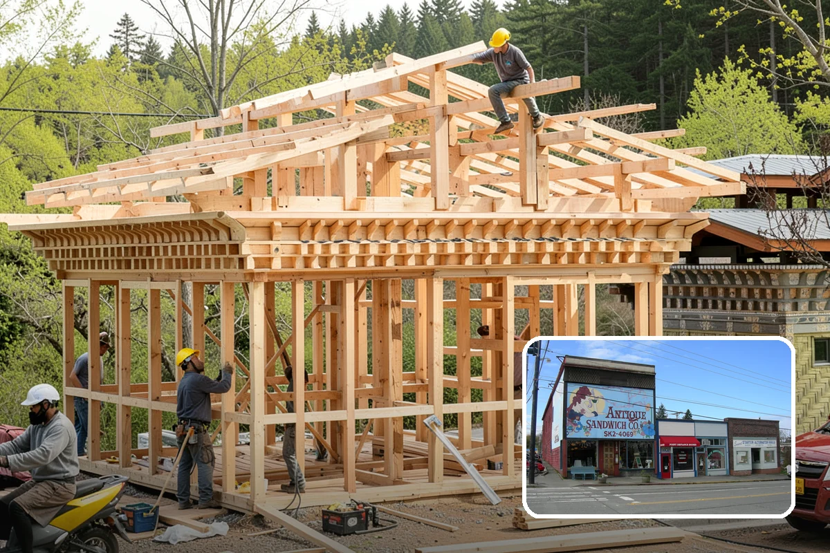 Craft Room Remodeling in Ruston, Pierce County, WA - Abundant custom storage for supplies and tools