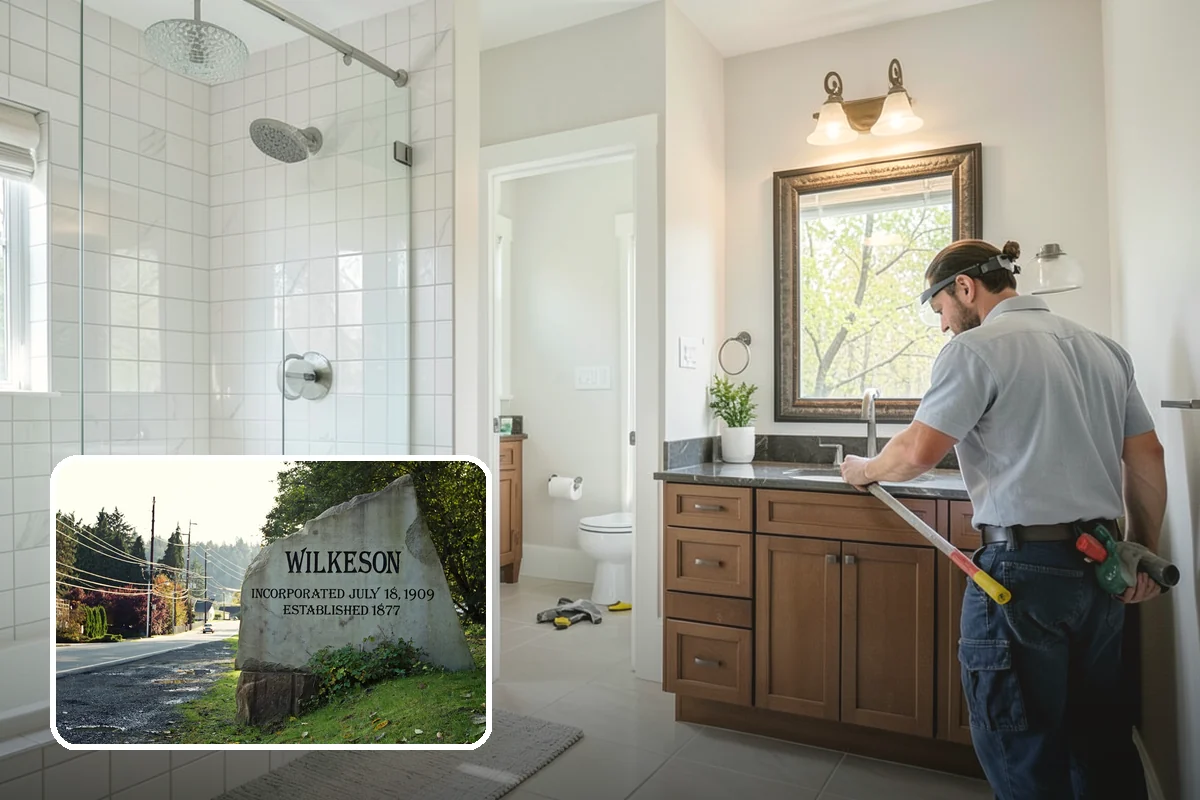 Craft Room Remodeling in Wilkeson, Pierce County, WA - Abundant custom storage for supplies and tools