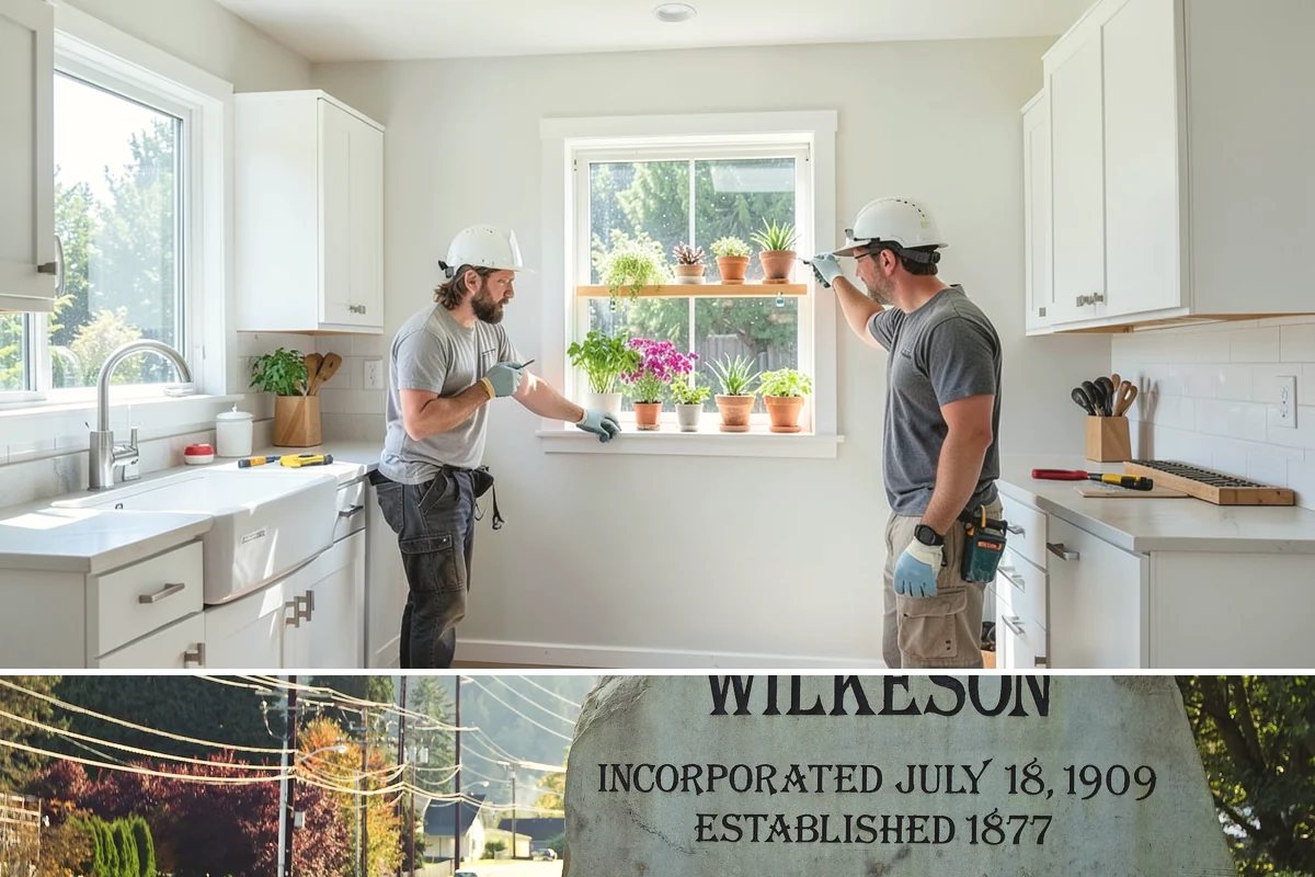Craft Room Remodeling in Wilkeson, Pierce County, WA - Craft room remodels are cozy interior projects perfect for the rainy season.