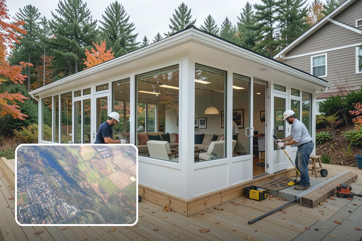 Crawlspace Encapsulation in Algona, King County, WA - Stops ground moisture and condensation from reaching floor framing