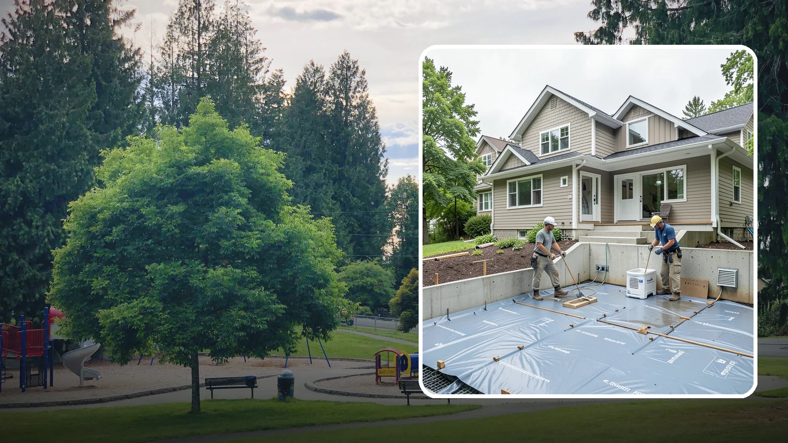 Crawlspace Encapsulation in Bonney Lake, Pierce County, WA - Sealing your crawlspace with a heavy-duty liner and moisture controls to keep Puget Sound damp out of the structure beneath your...