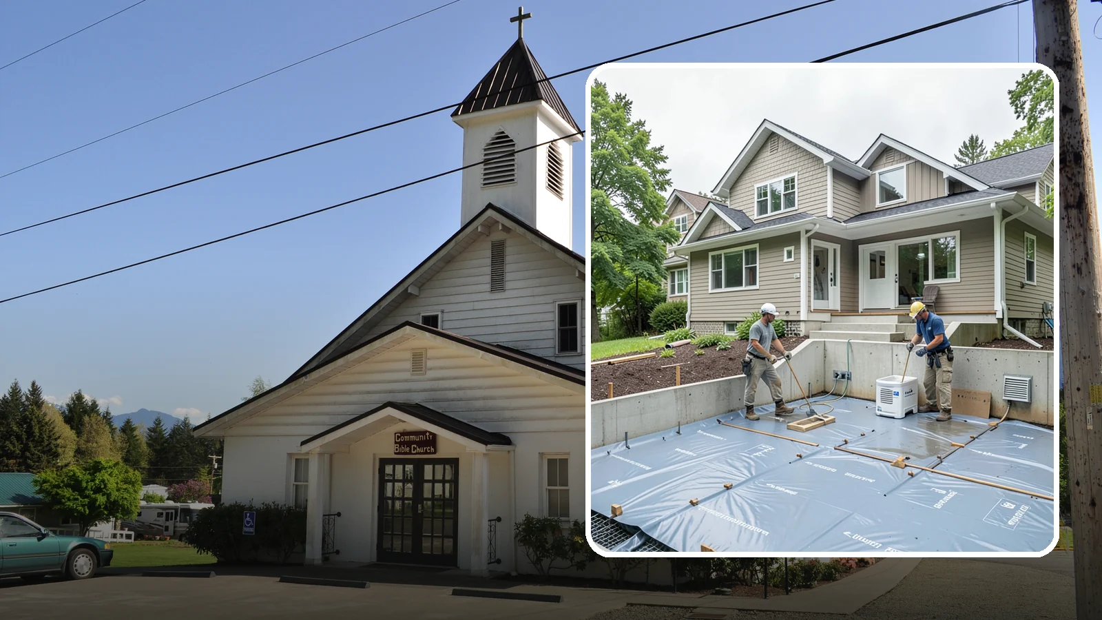 Crawlspace Encapsulation in Concrete, Skagit County, WA - Sealing your crawlspace with a heavy-duty liner and moisture controls to keep Puget Sound damp out of the structure beneath your...