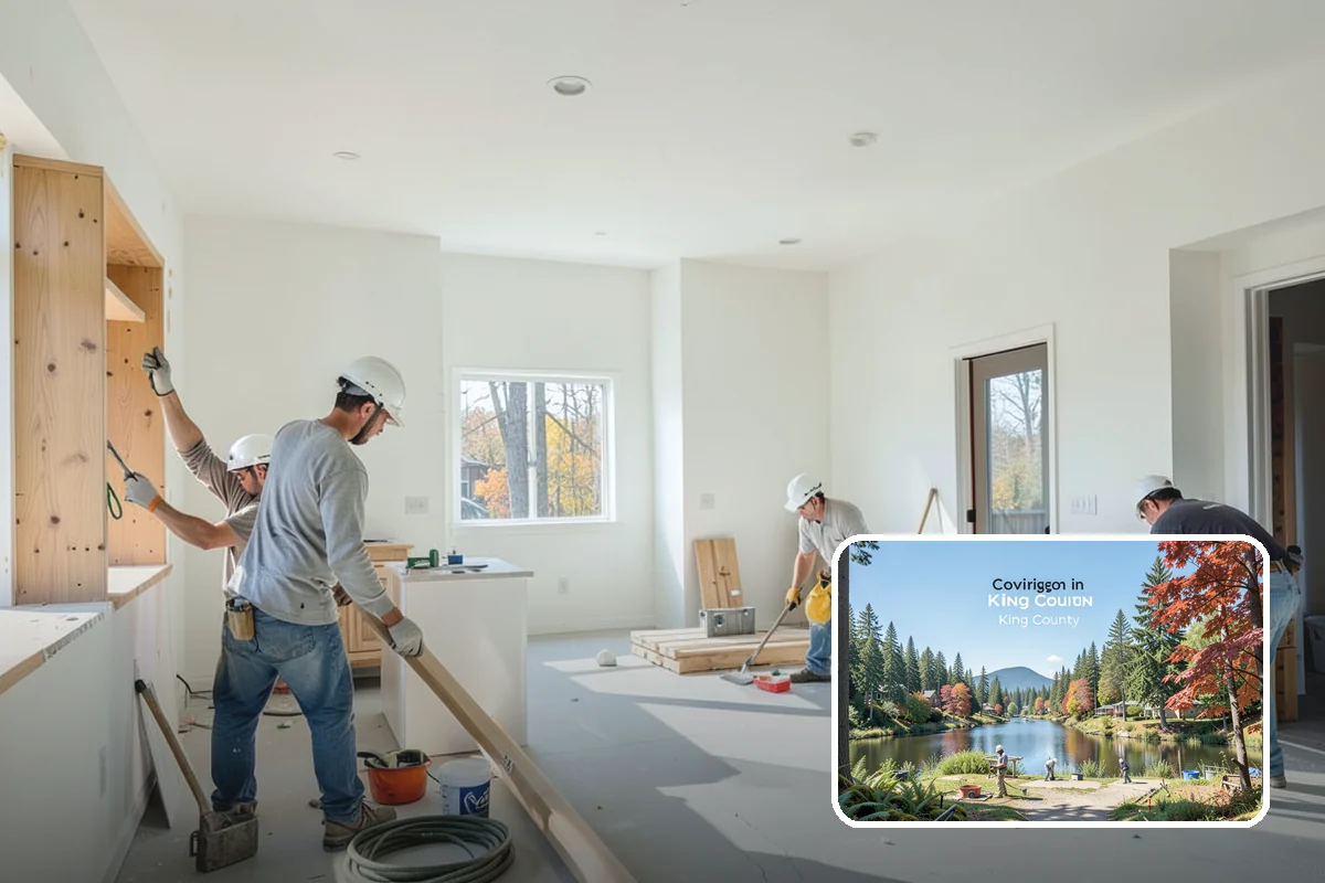 Crawlspace Encapsulation in Covington, King County, WA - Stops ground moisture and condensation from reaching floor framing
