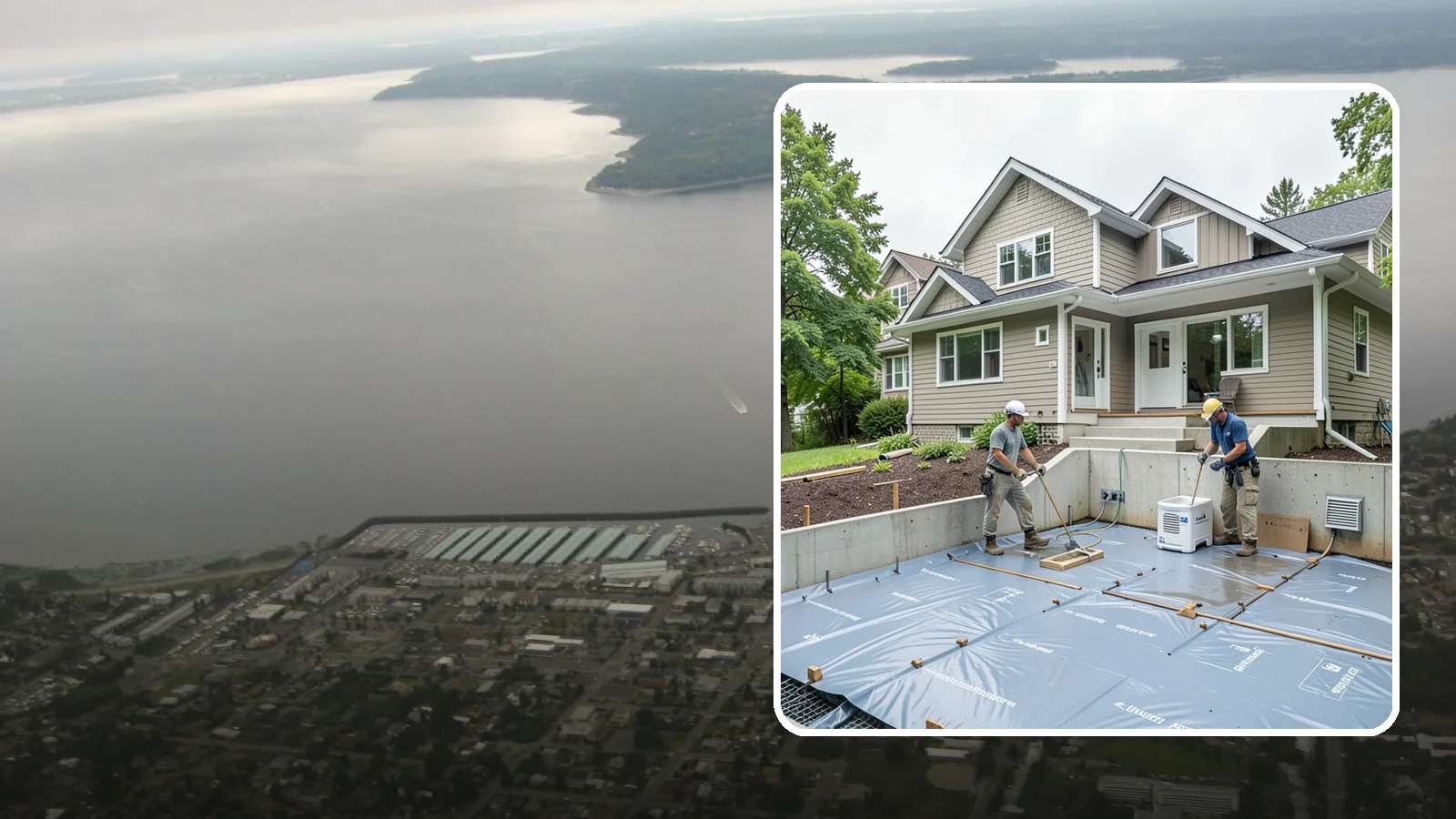 Crawlspace Encapsulation in Des Moines, King County, WA - Sealing your crawlspace with a heavy-duty liner and moisture controls to keep Puget Sound damp out of the structure beneath your...