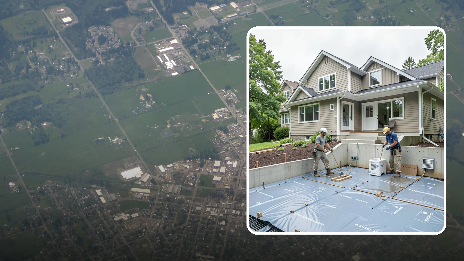 Crawlspace Encapsulation in Enumclaw, King County, WA - Sealing your crawlspace with a heavy-duty liner and moisture controls to keep Puget Sound damp out of the structure beneath your...