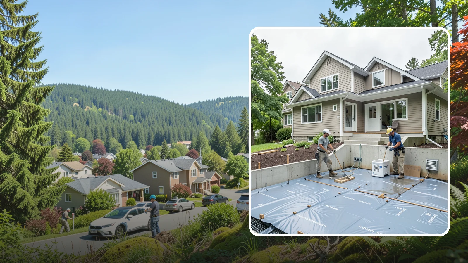 Crawlspace Encapsulation in Index, Snohomish County, WA - Sealing your crawlspace with a heavy-duty liner and moisture controls to keep Puget Sound damp out of the structure beneath your...