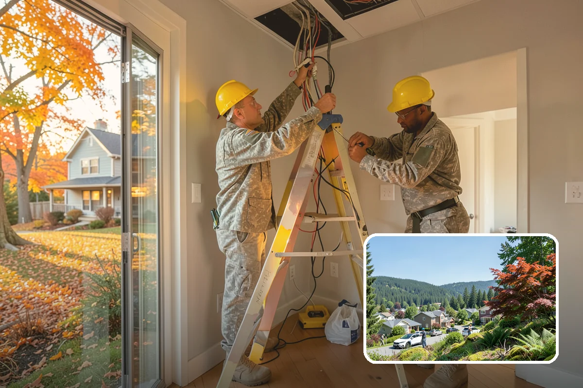 Crawlspace Encapsulation in Index, Snohomish County, WA - Stops ground moisture and condensation from reaching floor framing