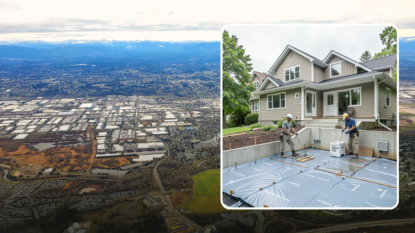 Crawlspace Encapsulation in Kent, King County, WA - Sealing your crawlspace with a heavy-duty liner and moisture controls to keep Puget Sound damp out of the structure beneath your...