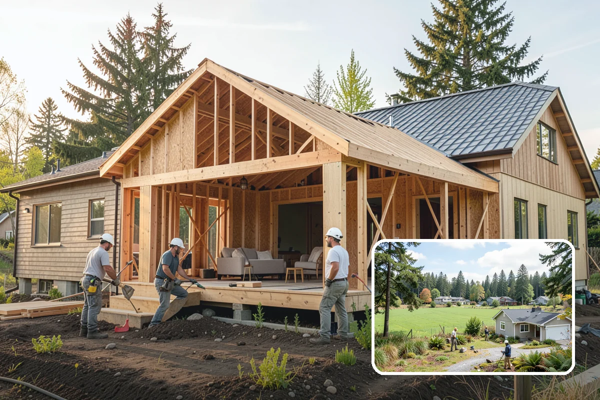 Crawlspace Encapsulation in Lyman, Skagit County, WA - Stops ground moisture and condensation from reaching floor framing