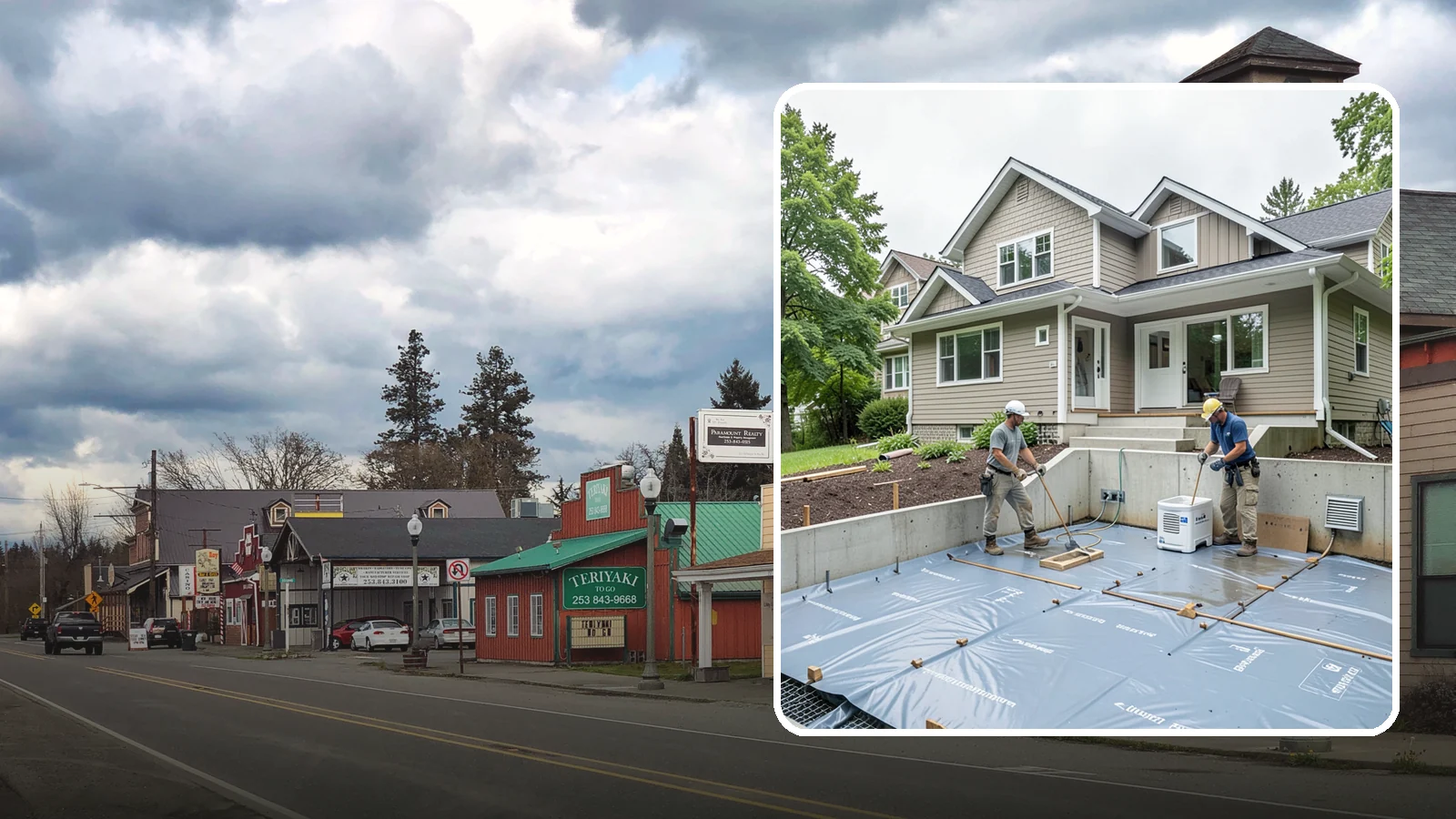 Crawlspace Encapsulation in Roy, Pierce County, WA - Sealing your crawlspace with a heavy-duty liner and moisture controls to keep Puget Sound damp out of the structure beneath your...