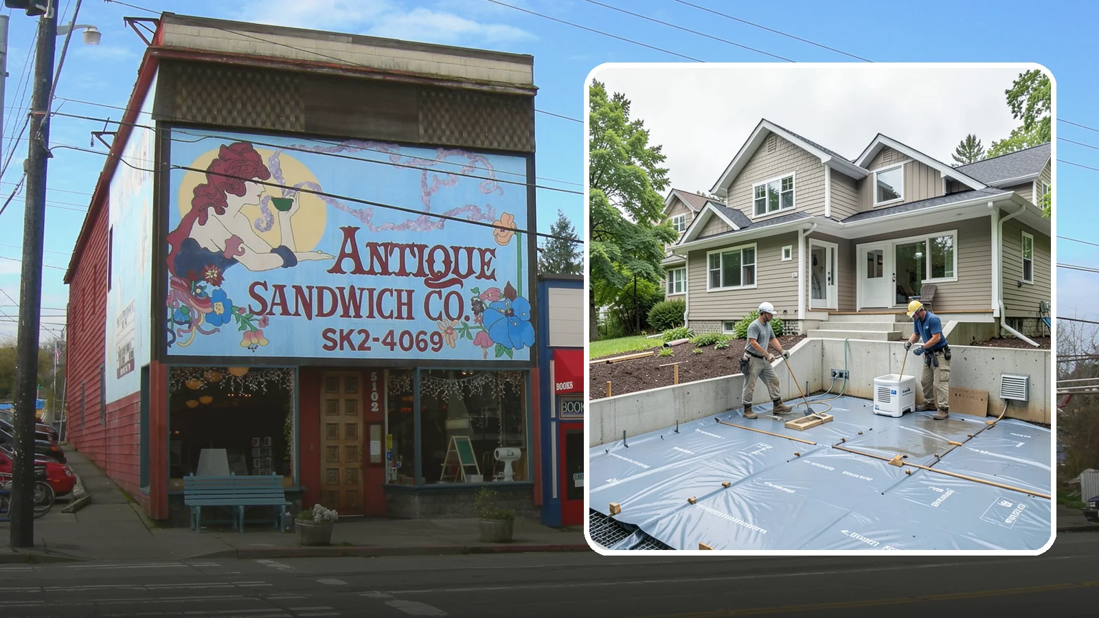 Crawlspace Encapsulation in Ruston, Pierce County, WA - Sealing your crawlspace with a heavy-duty liner and moisture controls to keep Puget Sound damp out of the structure beneath your...