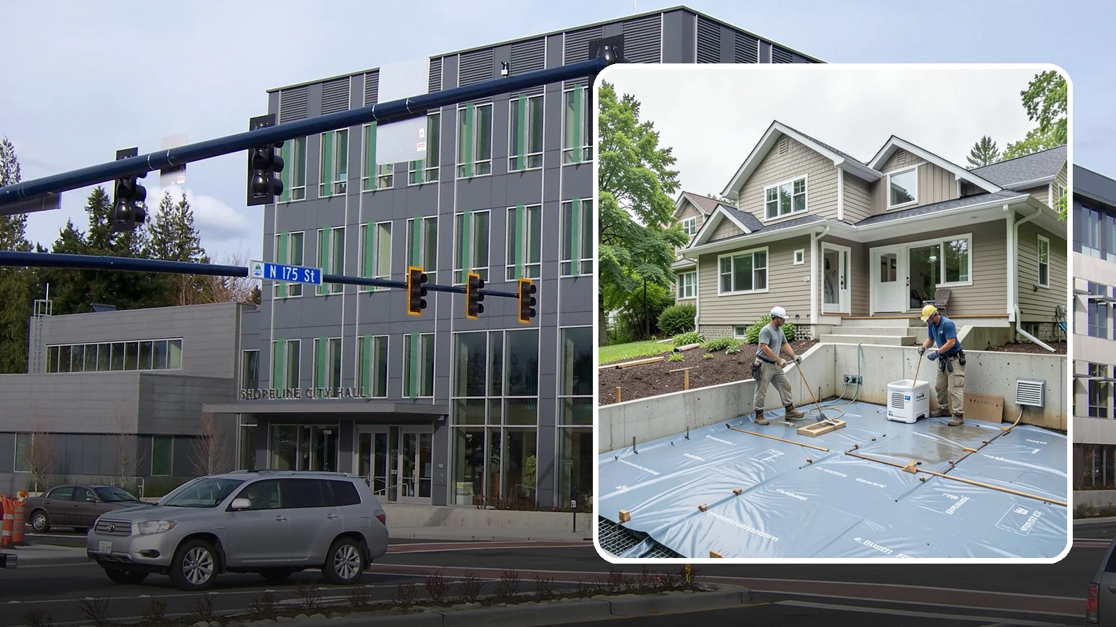 Crawlspace Encapsulation in Shoreline, King County, WA - Sealing your crawlspace with a heavy-duty liner and moisture controls to keep Puget Sound damp out of the structure beneath your...