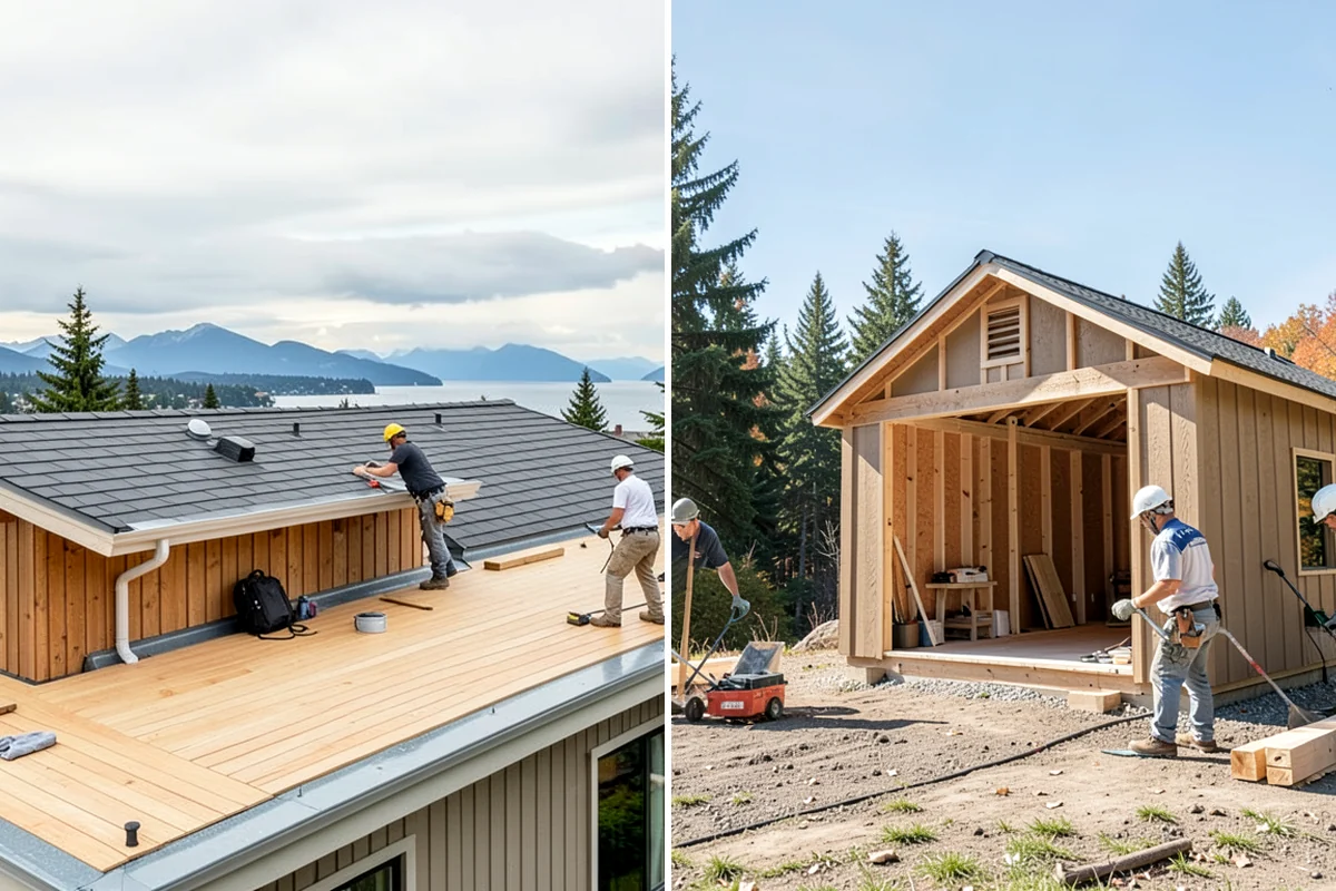 Crawlspace Encapsulation in Shoreline, King County, WA - Inspect the crawlspace for standing water, drainage issues, and existing rot