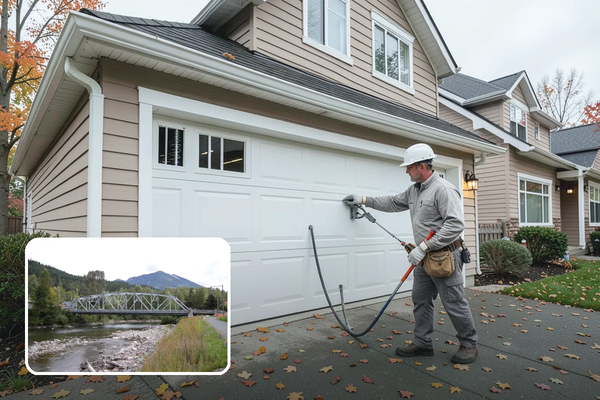 Crawlspace Encapsulation in Skykomish, King County, WA - Stops ground moisture and condensation from reaching floor framing