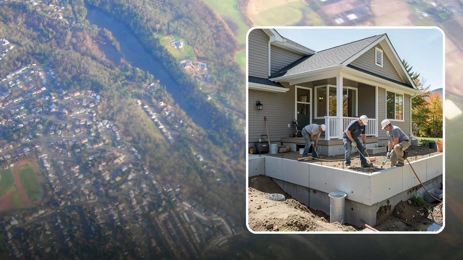 Crawlspace Foundation in Algona, King County, WA - We build vented or conditioned crawlspace foundations that lift your home above damp ground and ease future access.