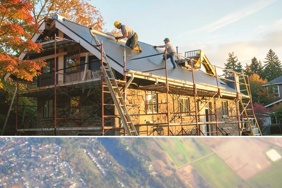 Crawlspace Foundation in Algona, King County, WA - Crawlspace footing and wall work proceeds in most weather, with pours scheduled around dry windows to protect fresh concrete.