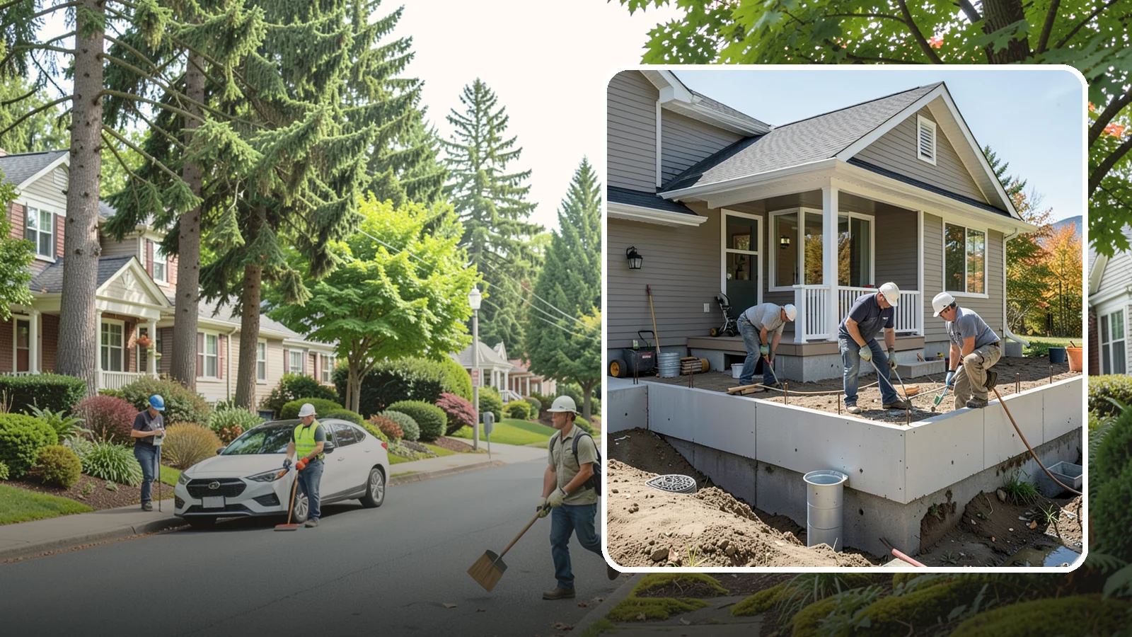 Crawlspace Foundation in Beaux Arts Village, King County, WA - We build vented or conditioned crawlspace foundations that lift your home above damp ground and ease future access.