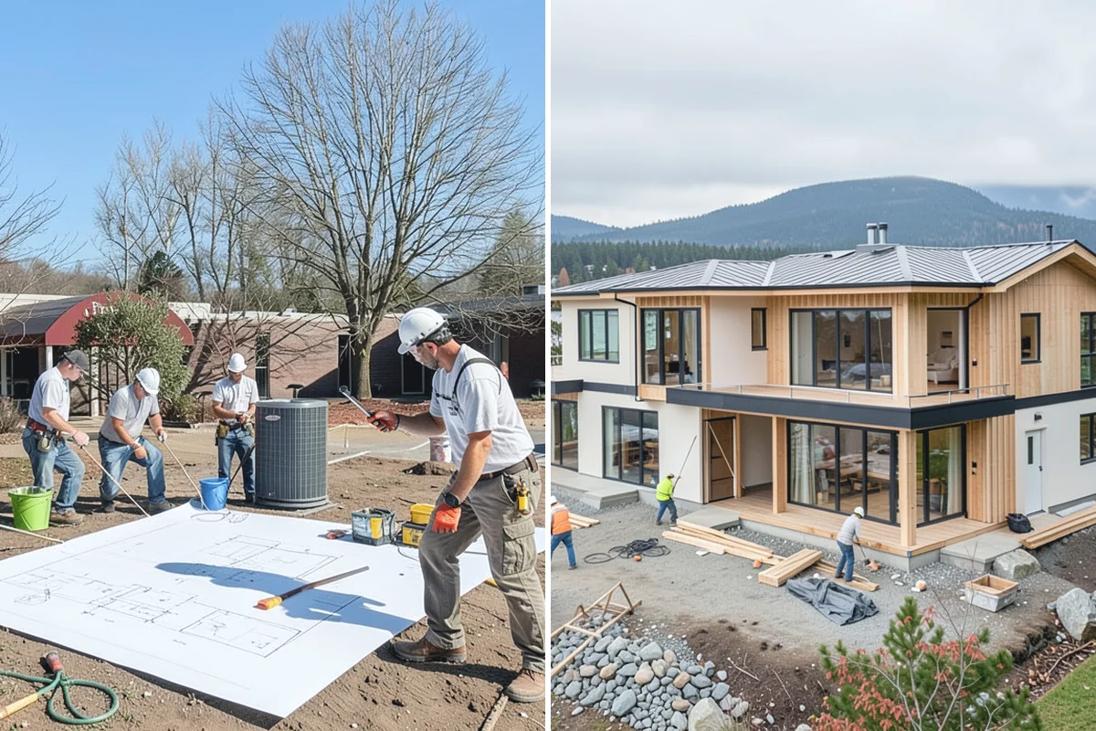 Crawlspace Foundation in Beaux Arts Village, King County, WA - Excavate and pour footings and perimeter stem walls