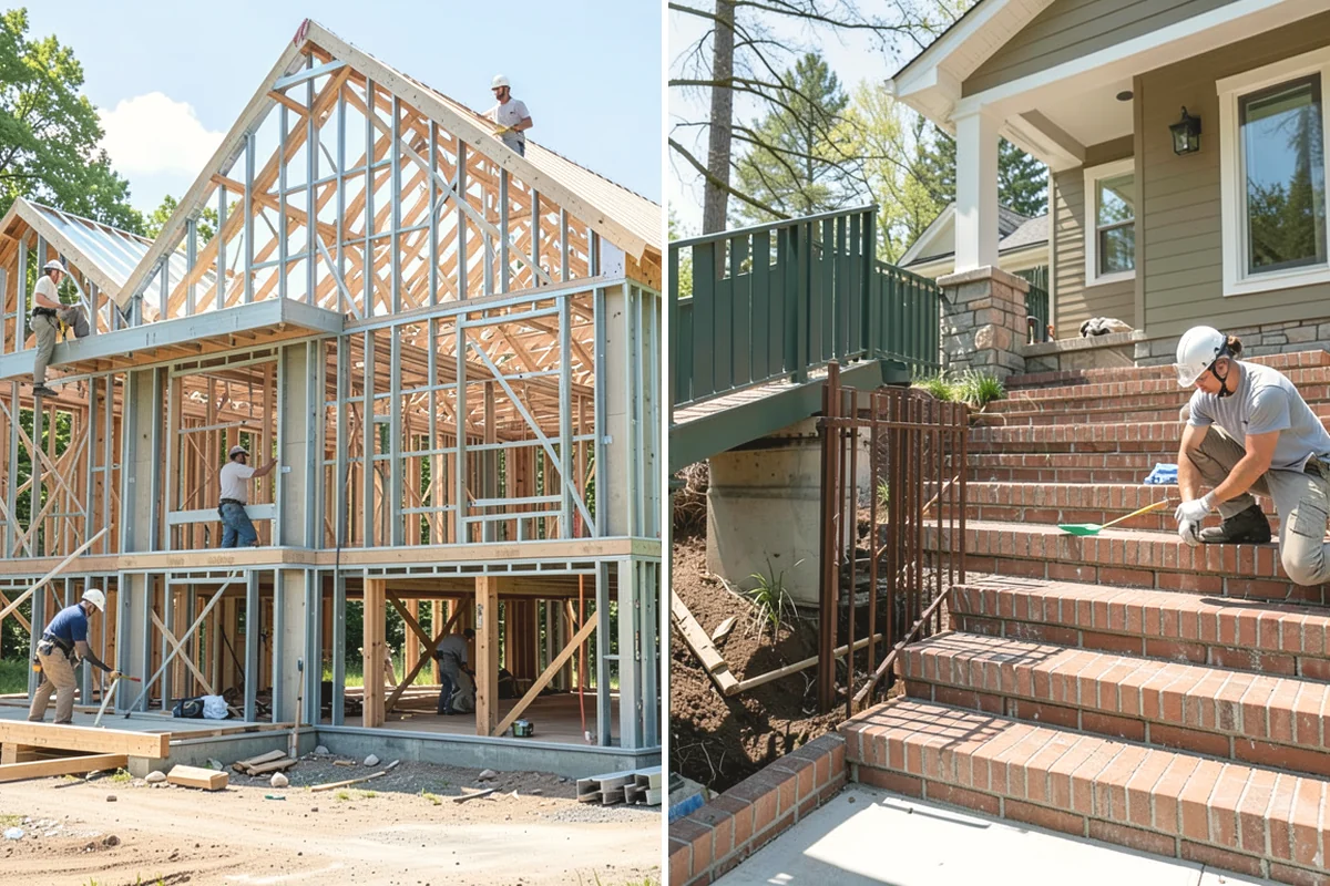 Crawlspace Foundation in Black Diamond, King County, WA - Excavate and pour footings and perimeter stem walls