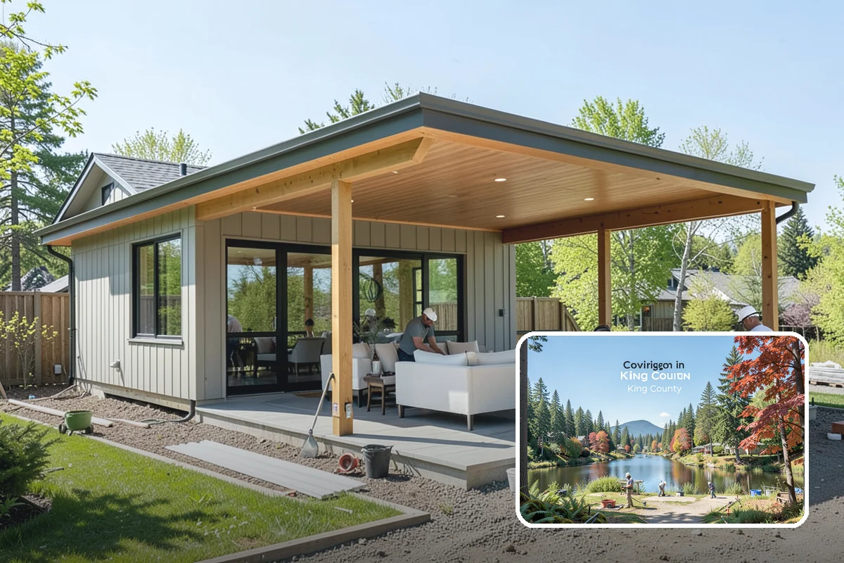 Crawlspace Foundation in Covington, King County, WA - Accessible space beneath the home for utilities and repairs