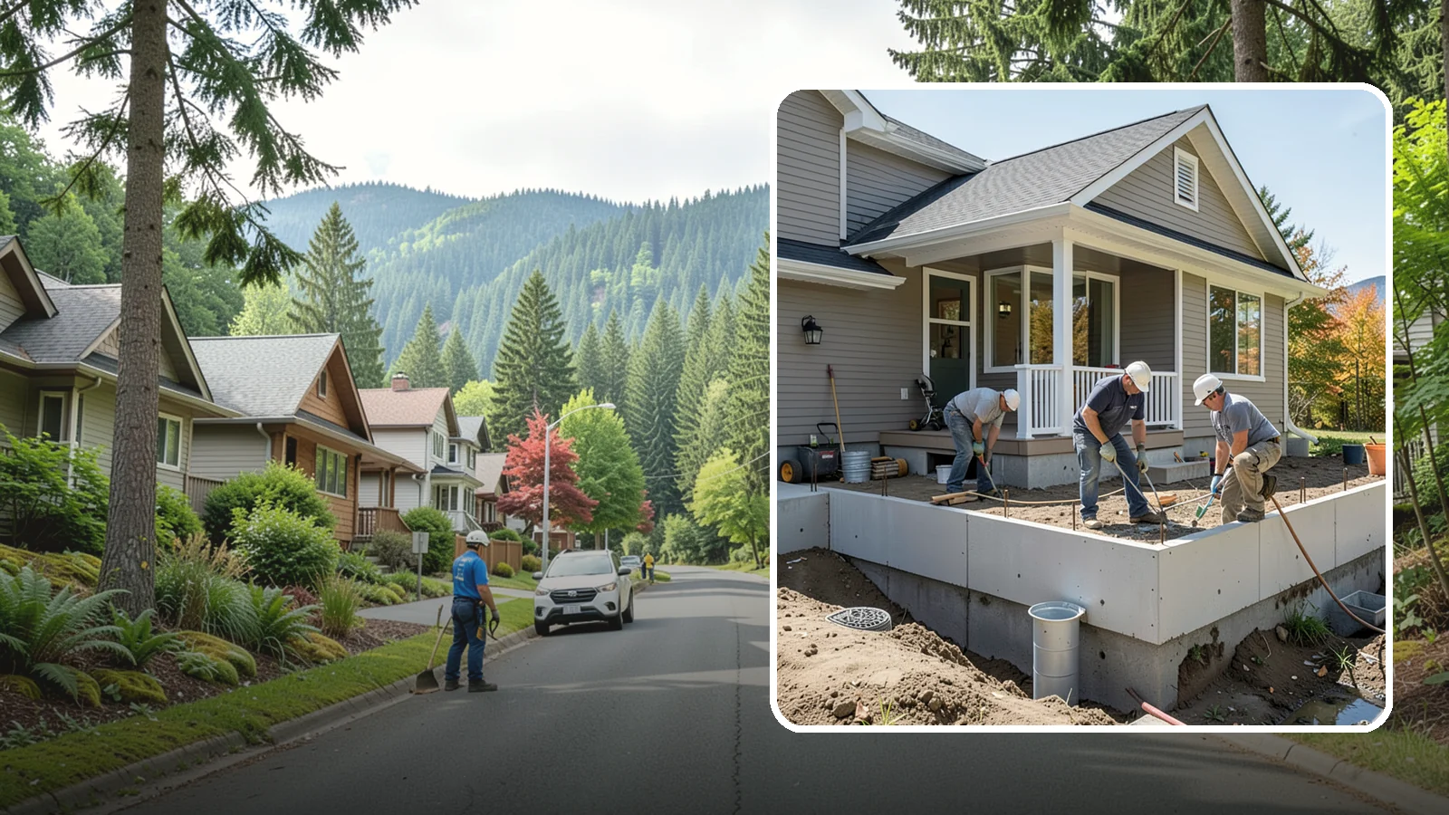 Crawlspace Foundation in Darrington, Snohomish County, WA - We build vented or conditioned crawlspace foundations that lift your home above damp ground and ease future access.